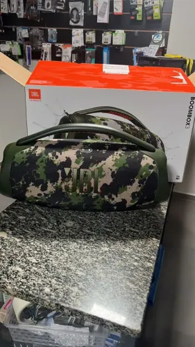 Caixa de Som JBL Boombox 3 - Impecável & Potente!