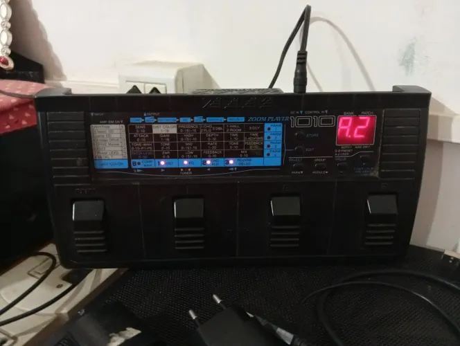  pedaleira de guitarra Zoom 1010