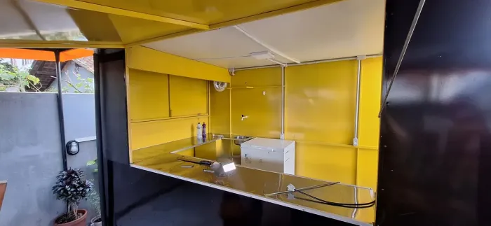 Trailer food truck