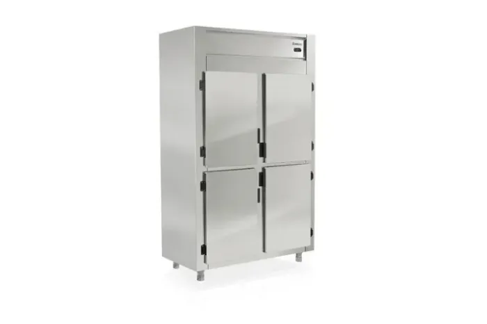 Geladeira Comercial Inox 4 Portas Ar Forçado 1044 L GREP-4P Gelopar