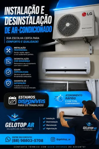 Instalação de Ar-condicionado