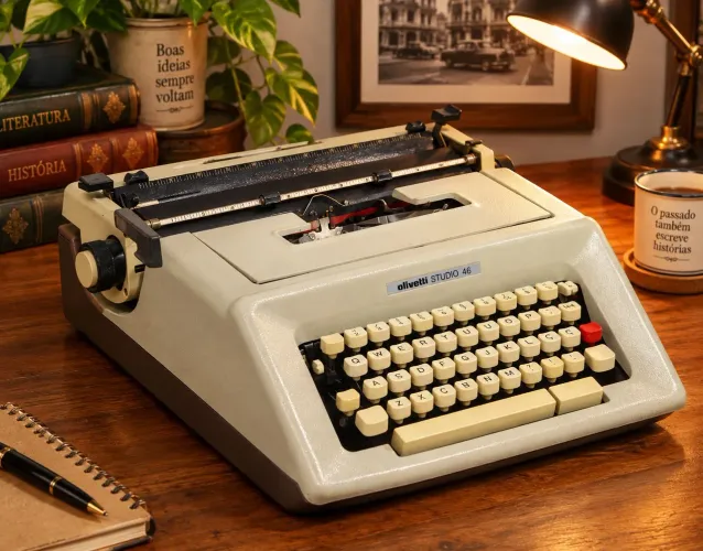 Máquina de Escrever OLIVETTI STUDIO 46.