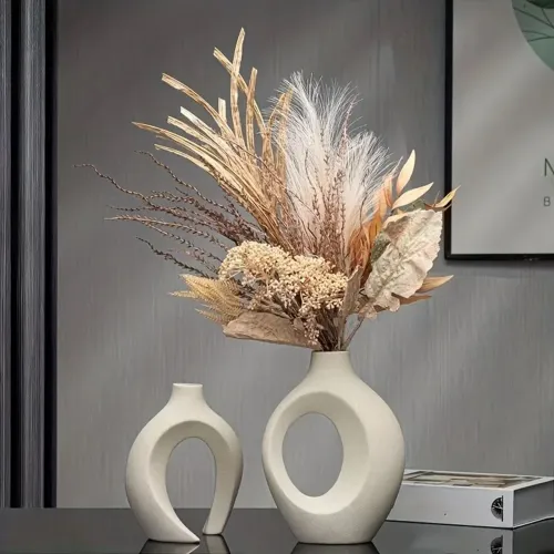 Vaso decorativo moderno de encaixe vaso Mônaco