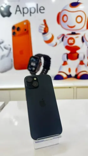 iPhone 15 256GB Preto 100% | Bateria substituída