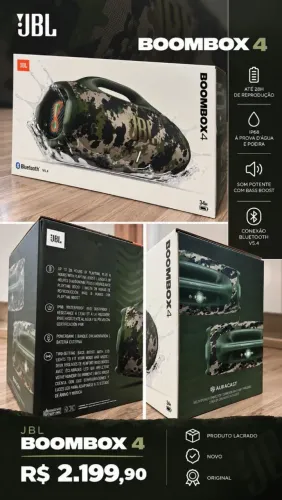 JBL BOOMBOX 4 - LACRADA 