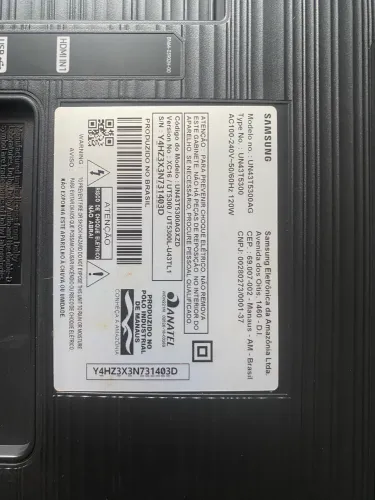 Tv Samsung para Retirada de Peças