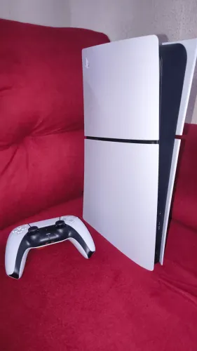 Ps5 Slim Digital - Novo + Jogos