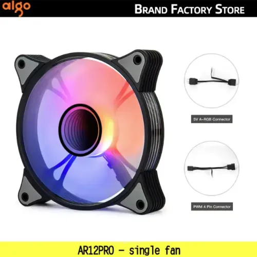 Fans Aigo AR12 PRO 120mm ARGB Seminovas!!