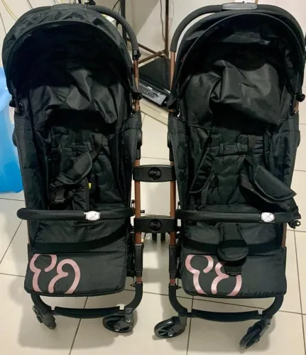 Vendo dois carrinhos novos da marca Galzerano no valor 1200