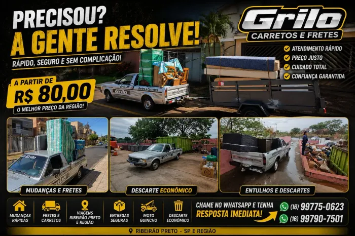 CARRETO E FRETE ( CHAME AGORA )