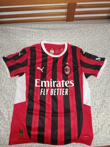 Camisa AC Milan temporada 2024/2025 (Rafael Leão #10)
