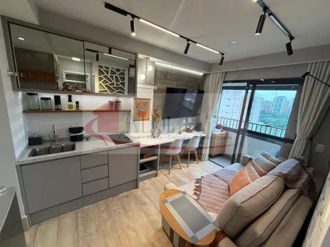 Apartamento para locação finamente mobiliado e com ar condicionado ao lado do ALLIANZ PARQ