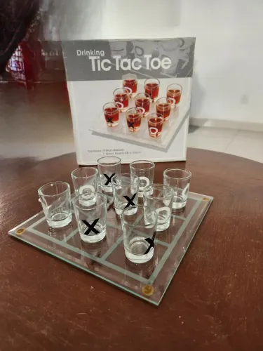 Jogo drink TIC-TAC-TOE