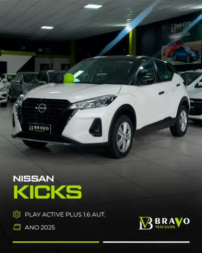 Nissan Kicks Play Active Plus 1.6 16V Flex Aut. 2025