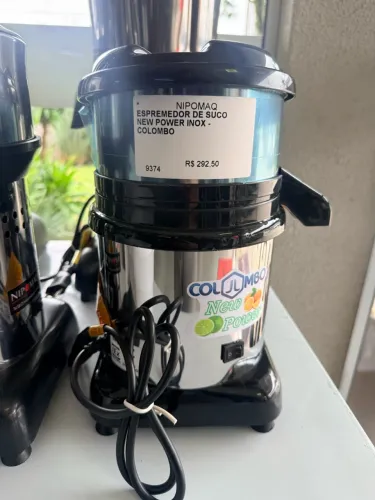 ESPREMEDOR DE SUCO NEW POWER INOX COLOMBO