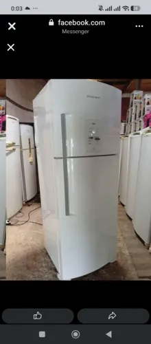Geladeira Brastemp Frost Free funcionando perfeitamente toda completinha