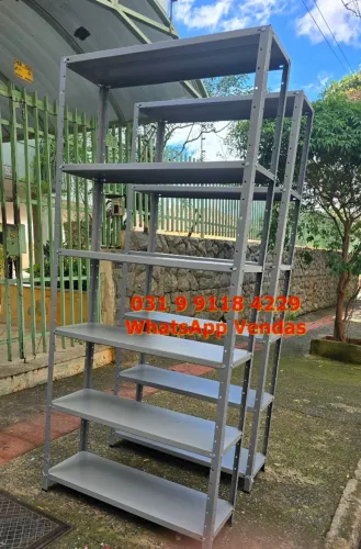 Oferta! Prateleira de Aço Nova com 6 Divisórias Entrega Grátis em bh