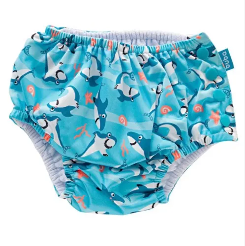 Sunga/Biquini Infantil Fralda Reutilizável P = 8 a 10 kg (12 meses)