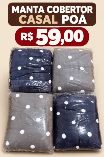 Cobertor Manta Casal Antialérgico 
