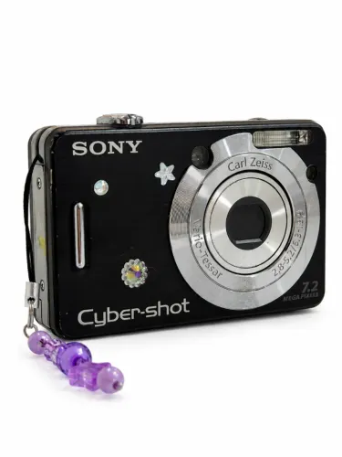 câmera sony cybershot dsc-w55 7.2mp