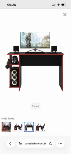Mesa gamer ou pc