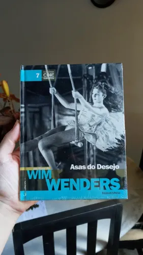 dvd + livro - asas do desejo - 1987 - wim wenders - lacrado