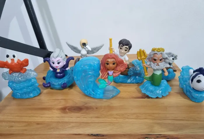Coleção A Pequena Sereia Live Action do McDonald?s (Disney)