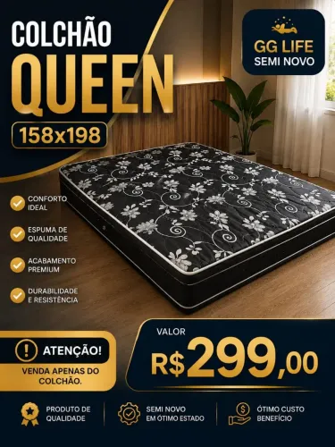 Colchão semi novo