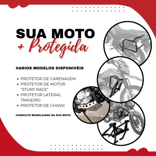 Protetores de Carenagem para Motos - ENTREGA.