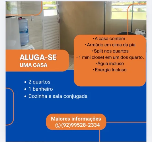 Aluga-se casa na Compensa R$ 1.500,00