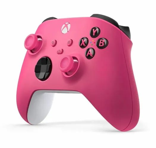Controle Joypad Xbox Series X/S Wireless com Bluetooth Deep Pink Rosa