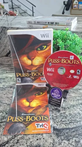 (GATO DE BOTAS) - PUSS IN BOOTS - NINTENDO WII - ORIGINAL