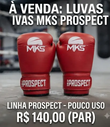 Luva de Boxe/Muay Thai MKS