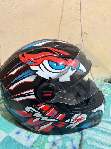 Capacete fw3 com fone