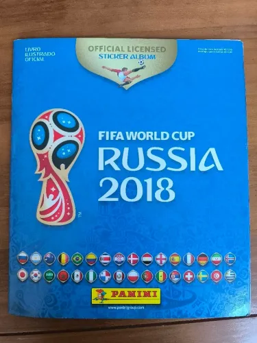 Álbum da copa 2018 Rússia 