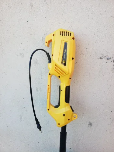 Roçadeira Elétrica Matsuyama 1200W AMARELA LAMINA 3 DENTES FIO NYLON