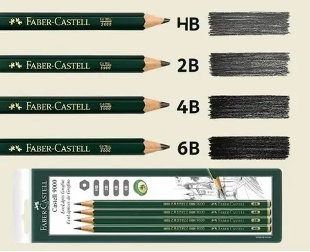 kit 312 lapis faber castell profissional - SUPERPROMOÇÃO