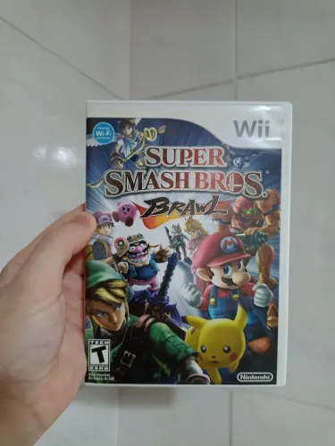 Jogo Nintendo Wii Super Smash Bros brawl 