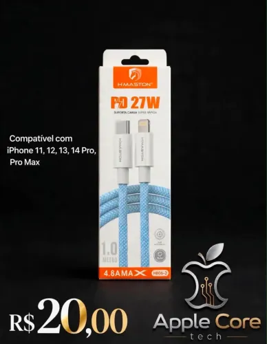 Cabo lightning apple usb-c