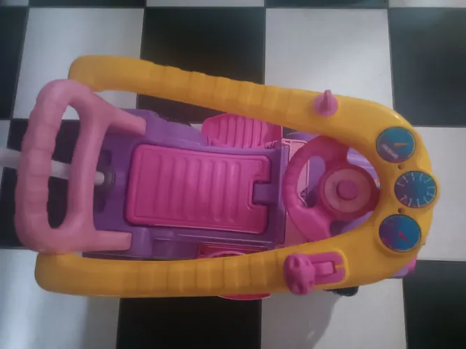 Carrinho de passeio rosa