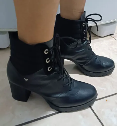 Bota Coturno Feminina Plataforma 37