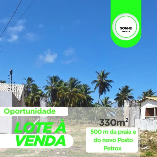 Lote Regularizado, perto praia e shopping