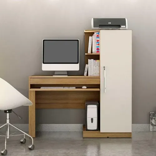 Escrivaninha Office C Armário e Chave