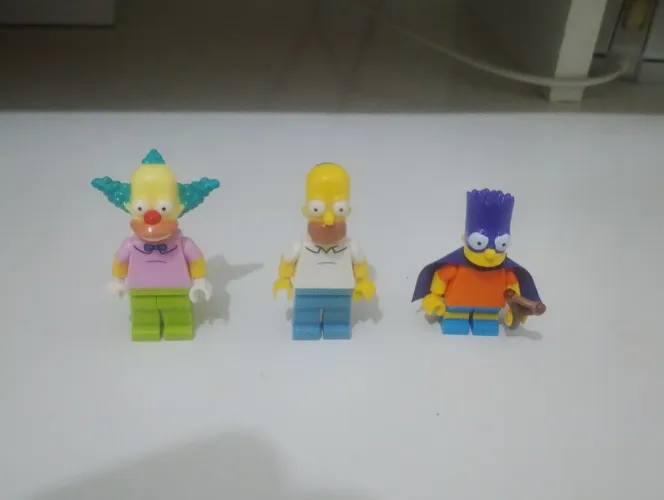 Lote 3 Minifigures Lego simpsons