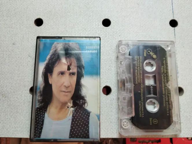 Fita cassete Roberto Carlos - Mulher de 40 Original