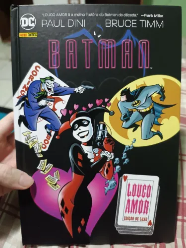 HQ/Quadrinho - Batman Louco Amor - Edição de Luxo
