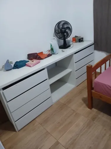 Cômoda grande com 8 gavetas 100% MDF