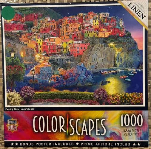 Quebra-cabeça 1000 peças Cinque Terre Itália NOVO LACRADO - MasterPieces