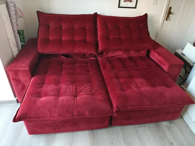 Lindo sofá cama destacável de luxo!!