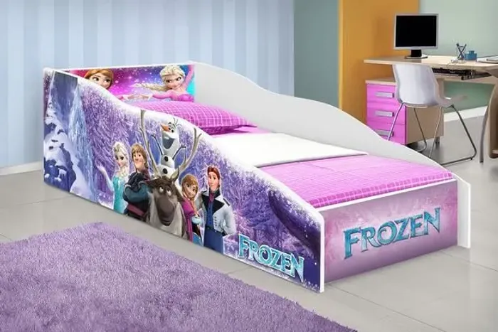 Cama Frozen Nova, para criança 